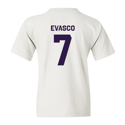 Kansas State - NCAA Baseball : Aj Evasco - Classic Shersey Youth T-Shirt-1