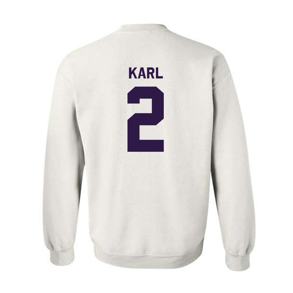 Kansas State - NCAA Baseball : Cadyn Karl - Classic Shersey Crewneck Sweatshirt-1