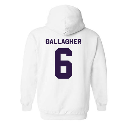 Kansas State - NCAA Baseball : Grant Gallagher - Classic Shersey Hooded Sweatshirt-1
