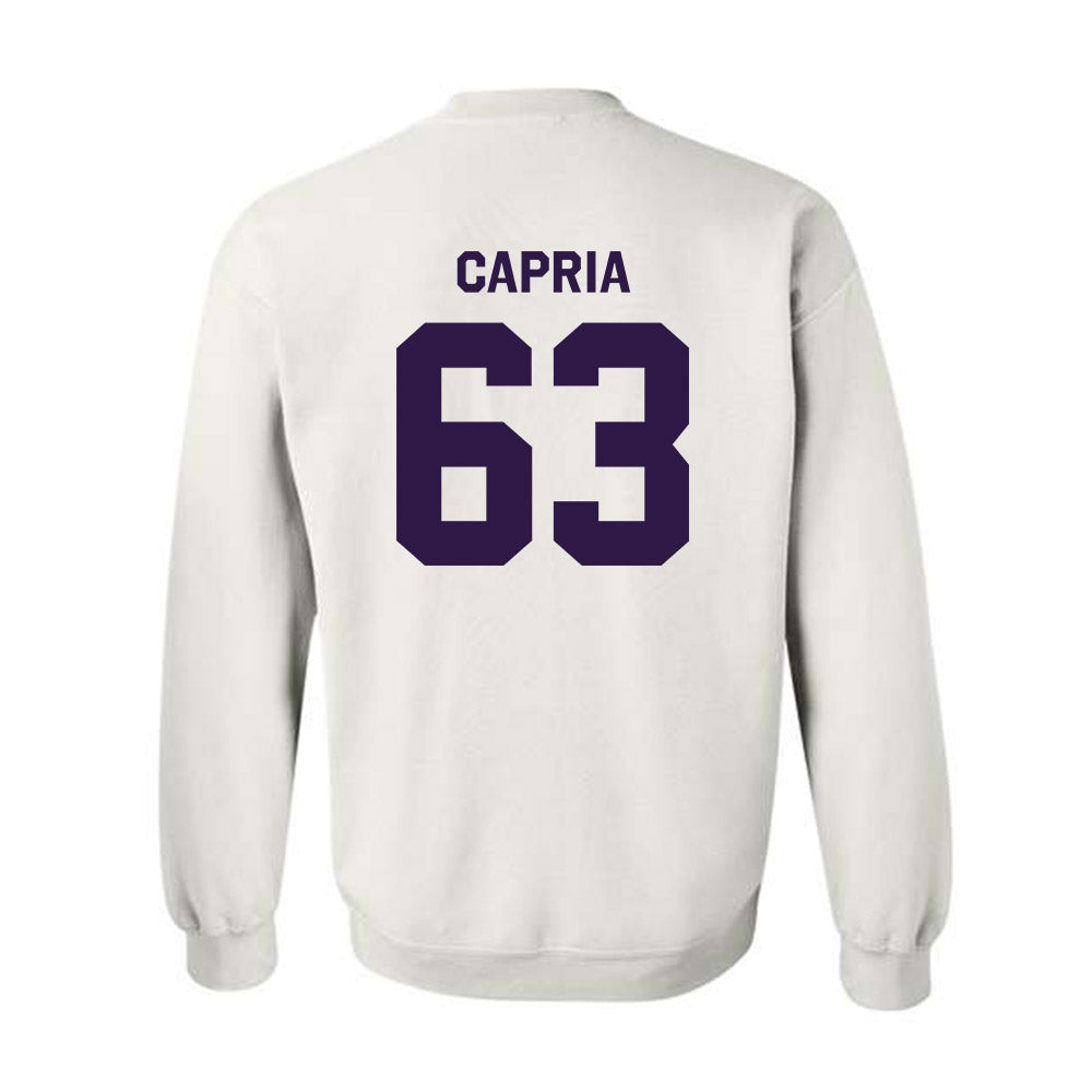 Kansas State - NCAA Football : Michael Capria - Classic Shersey Crewneck Sweatshirt-1