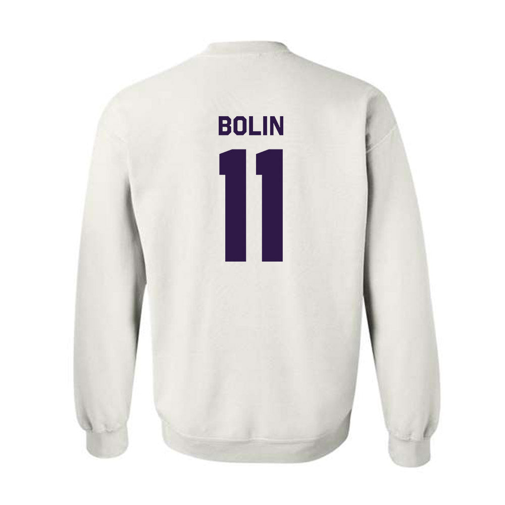 Kansas State - NCAA Baseball : Robby Bolin - Classic Shersey Crewneck Sweatshirt-1