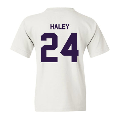 Kansas State - NCAA Baseball : Austin Haley - Classic Shersey Youth T-Shirt-1