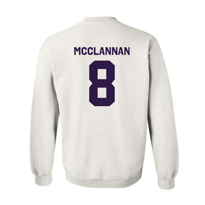 Kansas State - NCAA Football : Simon McClannan - Classic Shersey Crewneck Sweatshirt-1