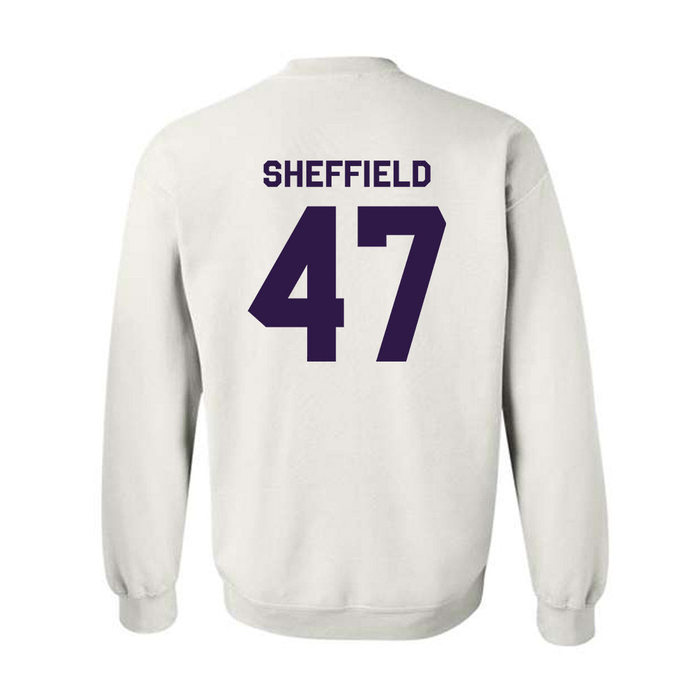 Kansas State - NCAA Baseball : Lincoln Sheffield - Classic Shersey Crewneck Sweatshirt-1