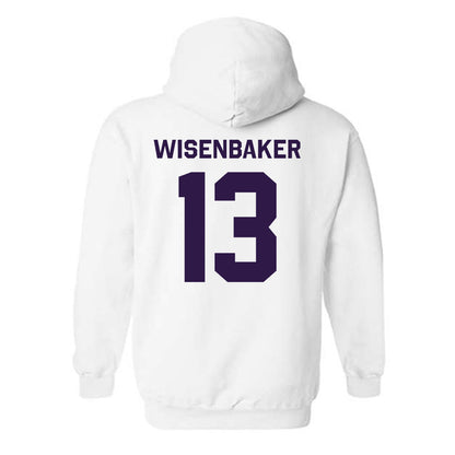 Kansas State - NCAA Baseball : Cole Wisenbaker - Classic Shersey Hooded Sweatshirt-1