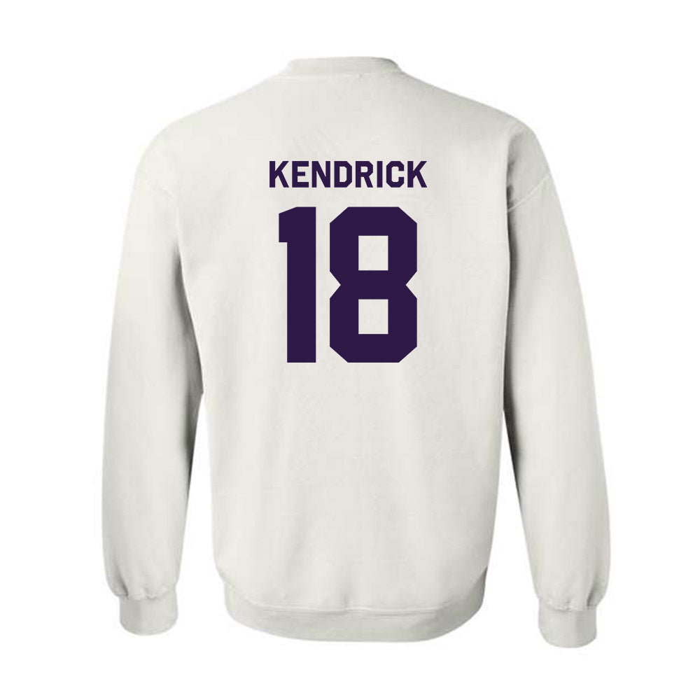 Kansas State - NCAA Baseball : Micah Kendrick - Classic Shersey Crewneck Sweatshirt-1