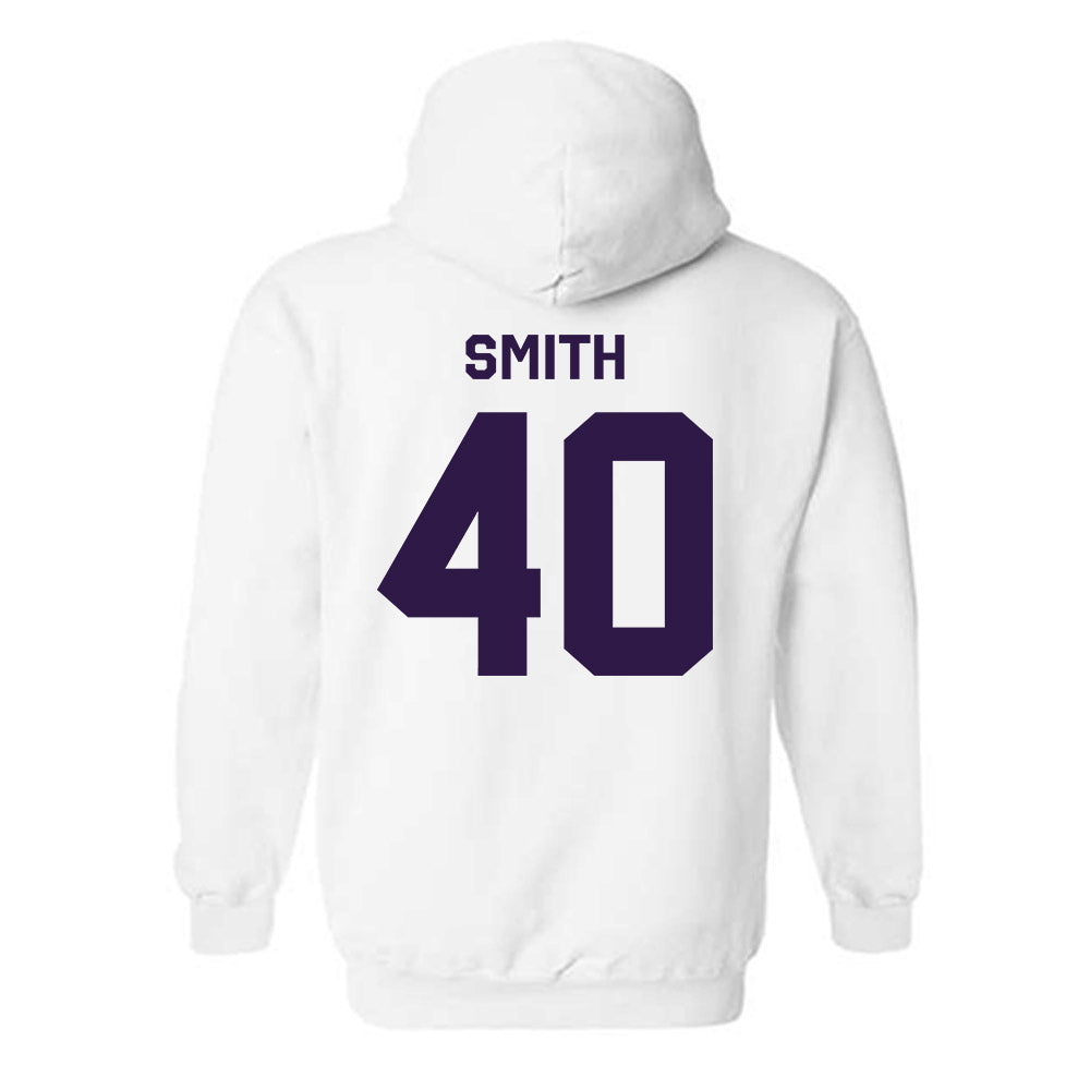 Kansas State - NCAA Baseball : Miles Smith - Classic Shersey Hooded Sweatshirt-1