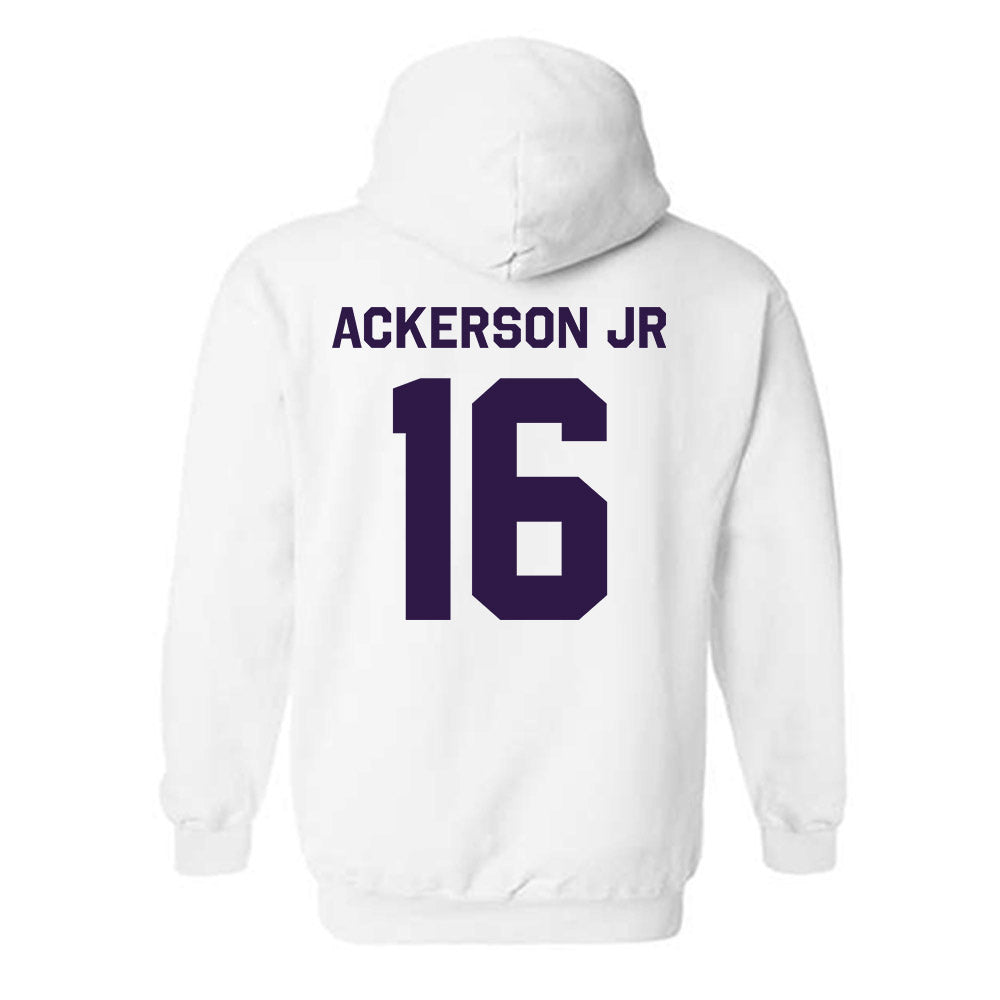Kansas State - NCAA Football : Dj Ackerson Jr - Classic Shersey Hooded Sweatshirt-2