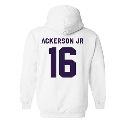 Kansas State - NCAA Football : Dj Ackerson Jr - Classic Shersey Hooded Sweatshirt-2