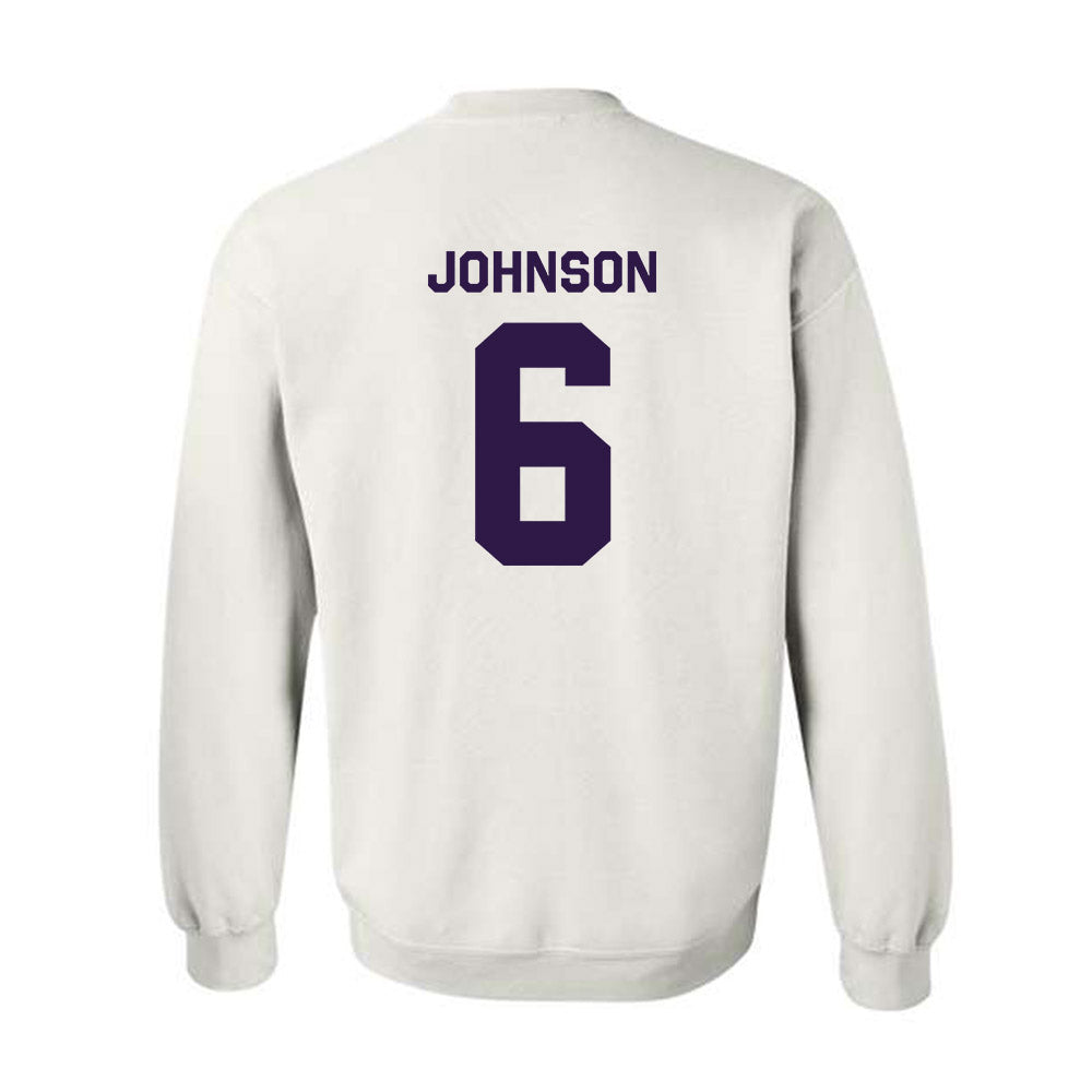 Kansas State - NCAA Men's Basketball : Marcus Johnson - Classic Shersey Crewneck Sweatshirt-1