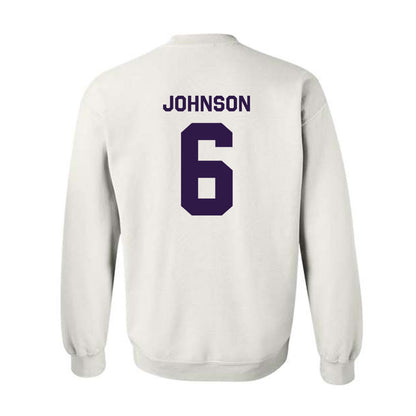 Kansas State - NCAA Men's Basketball : Marcus Johnson - Classic Shersey Crewneck Sweatshirt-1