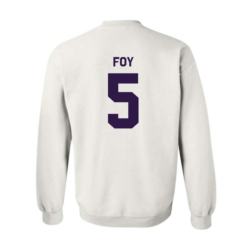 Kansas State - NCAA Women's Basketball : Aniya' Foy - Classic Shersey Crewneck Sweatshirt-1