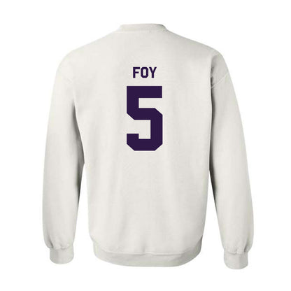 Kansas State - NCAA Women's Basketball : Aniya' Foy - Classic Shersey Crewneck Sweatshirt-1