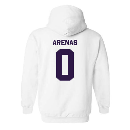 Kansas State - NCAA Women's Basketball : Izela Arenas - Classic Shersey Hooded Sweatshirt-1