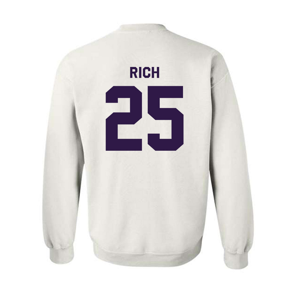 Kansas State - NCAA Football : Zashon Rich - Classic Shersey Crewneck Sweatshirt-1