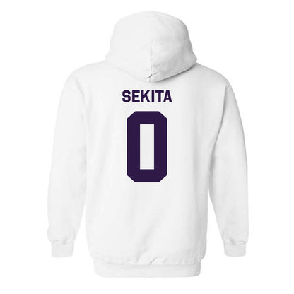 Kansas State - NCAA Women's Volleyball : Fuka Sekita - Classic Shersey Hooded Sweatshirt-1