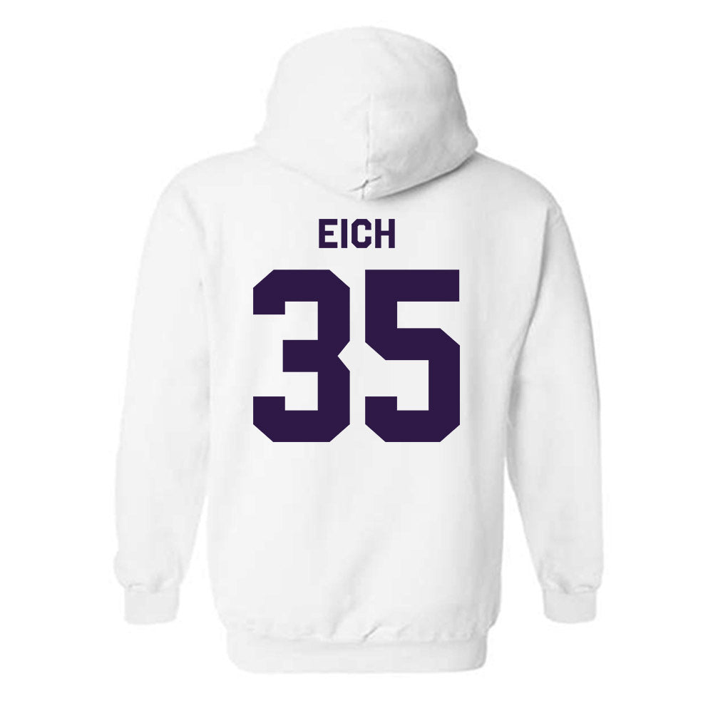 Kansas State - NCAA Baseball : Billy Eich - Classic Shersey Hooded Sweatshirt-1