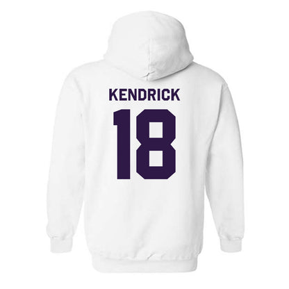 Kansas State - NCAA Baseball : Micah Kendrick - Classic Shersey Hooded Sweatshirt-1