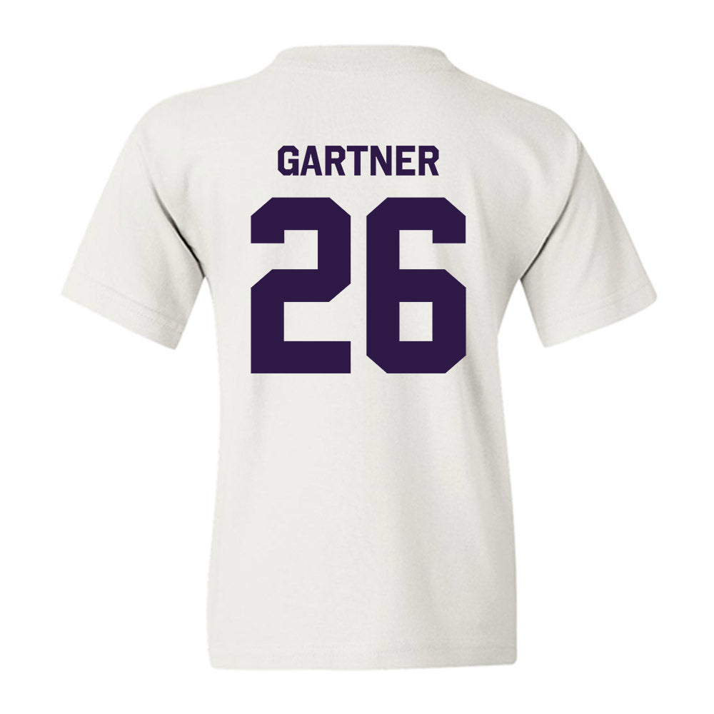 Kansas State - NCAA Baseball : Noah Gartner - Classic Shersey Youth T-Shirt-1
