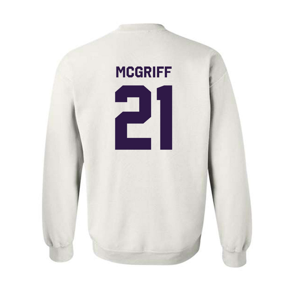 Kansas State - NCAA Men's Basketball : Khamari McGriff - Classic Shersey Crewneck Sweatshirt-1