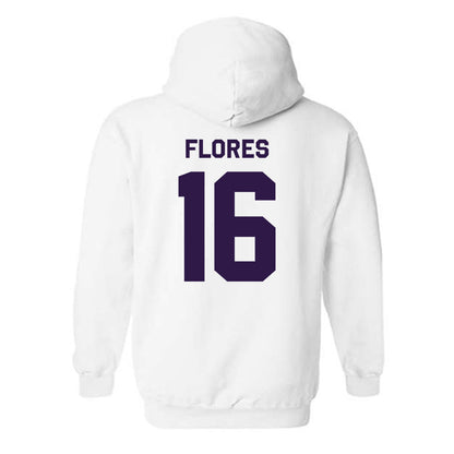 Kansas State - NCAA Baseball : Matthew Flores - Classic Shersey Hooded Sweatshirt-1