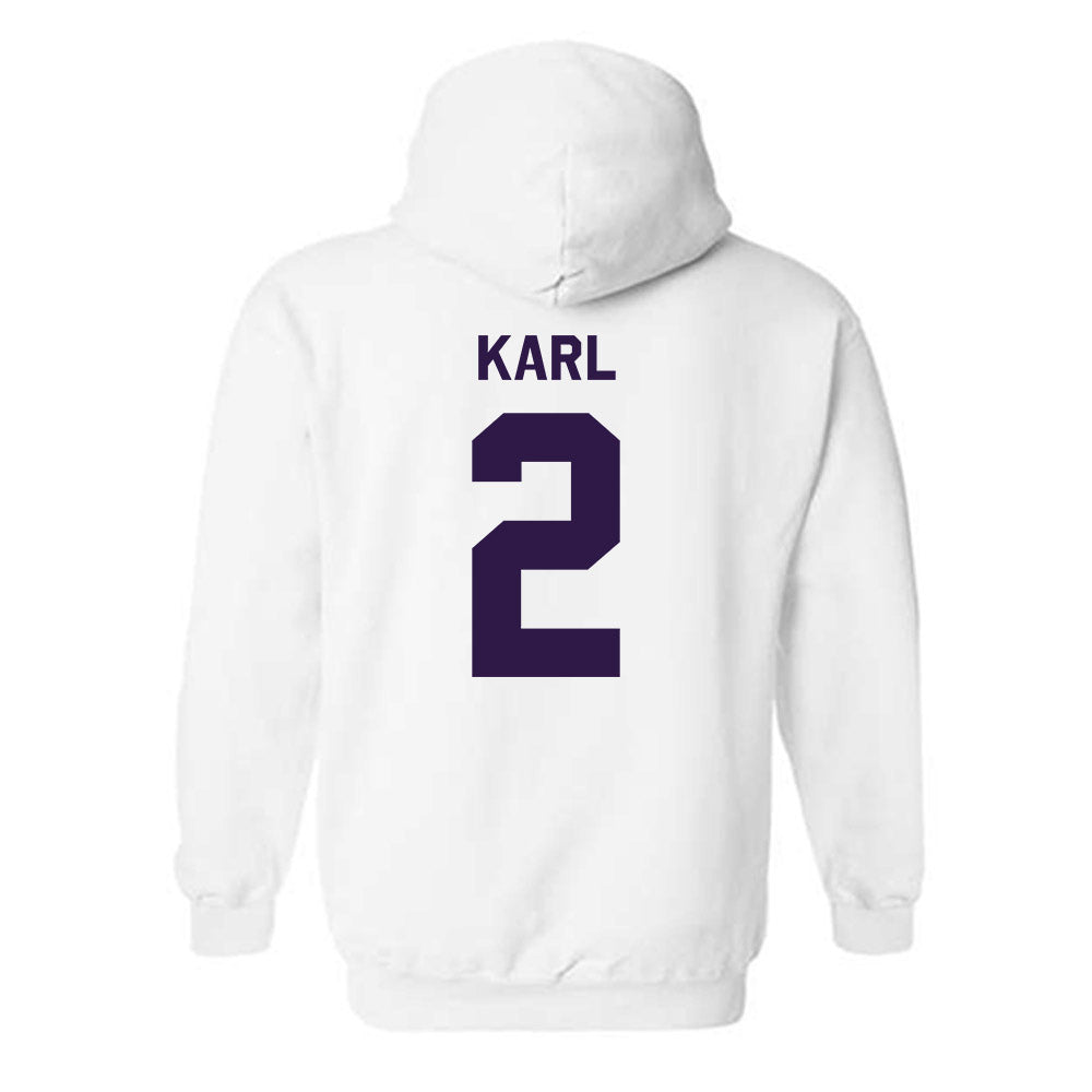 Kansas State - NCAA Baseball : Cadyn Karl - Classic Shersey Hooded Sweatshirt-1