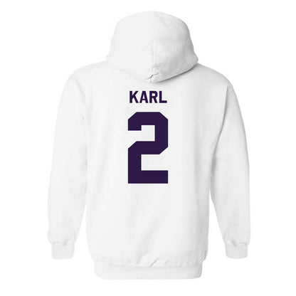 Kansas State - NCAA Baseball : Cadyn Karl - Classic Shersey Hooded Sweatshirt-1