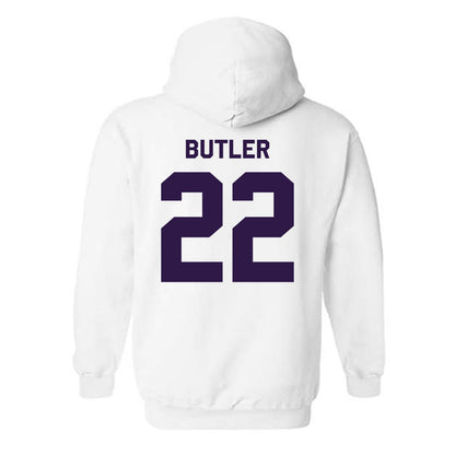 Kansas State - NCAA Baseball : Tazwell Butler - Classic Shersey Hooded Sweatshirt-1