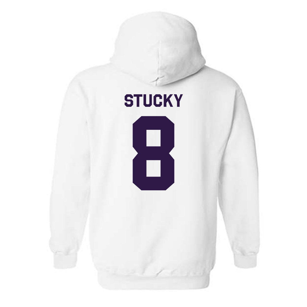 Kansas State - NCAA Women's Volleyball : Camdyn Stucky - Classic Shersey Hooded Sweatshirt-1
