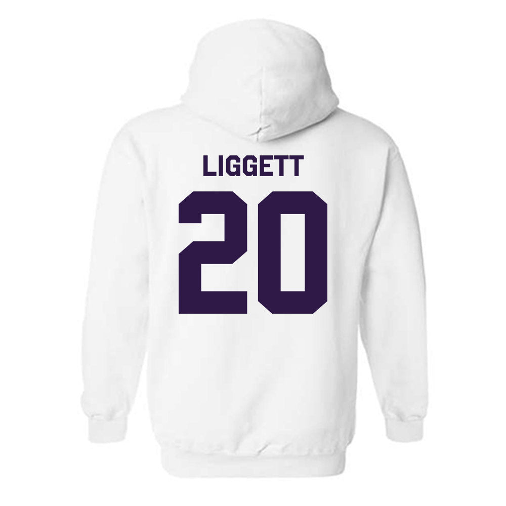 Kansas State - NCAA Baseball : Carson Liggett - Classic Shersey Hooded Sweatshirt-1