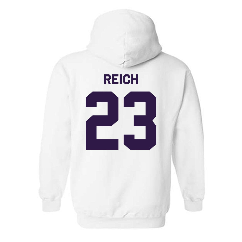 Kansas State - NCAA Baseball : Jonah Reich - Classic Shersey Hooded Sweatshirt-1