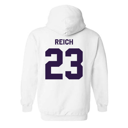 Kansas State - NCAA Baseball : Jonah Reich - Classic Shersey Hooded Sweatshirt-1