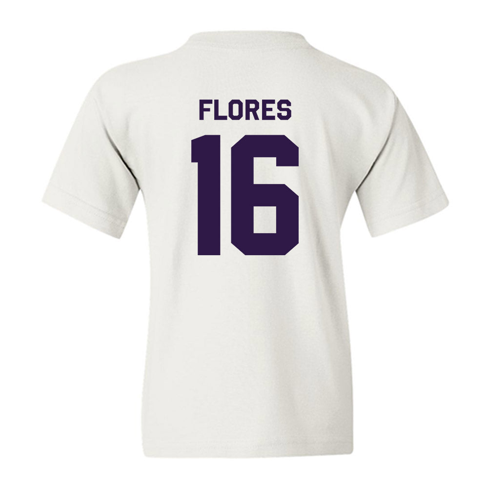 Kansas State - NCAA Baseball : Matthew Flores - Classic Shersey Youth T-Shirt-1