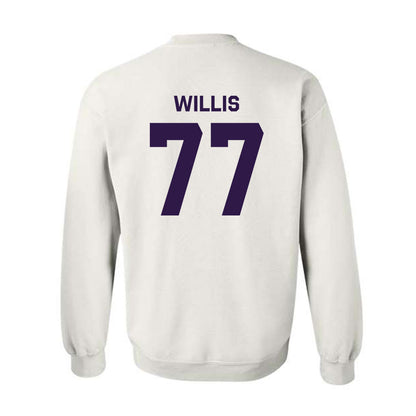 Kansas State - NCAA Baseball : Carver Willis - Classic Shersey Crewneck Sweatshirt-1