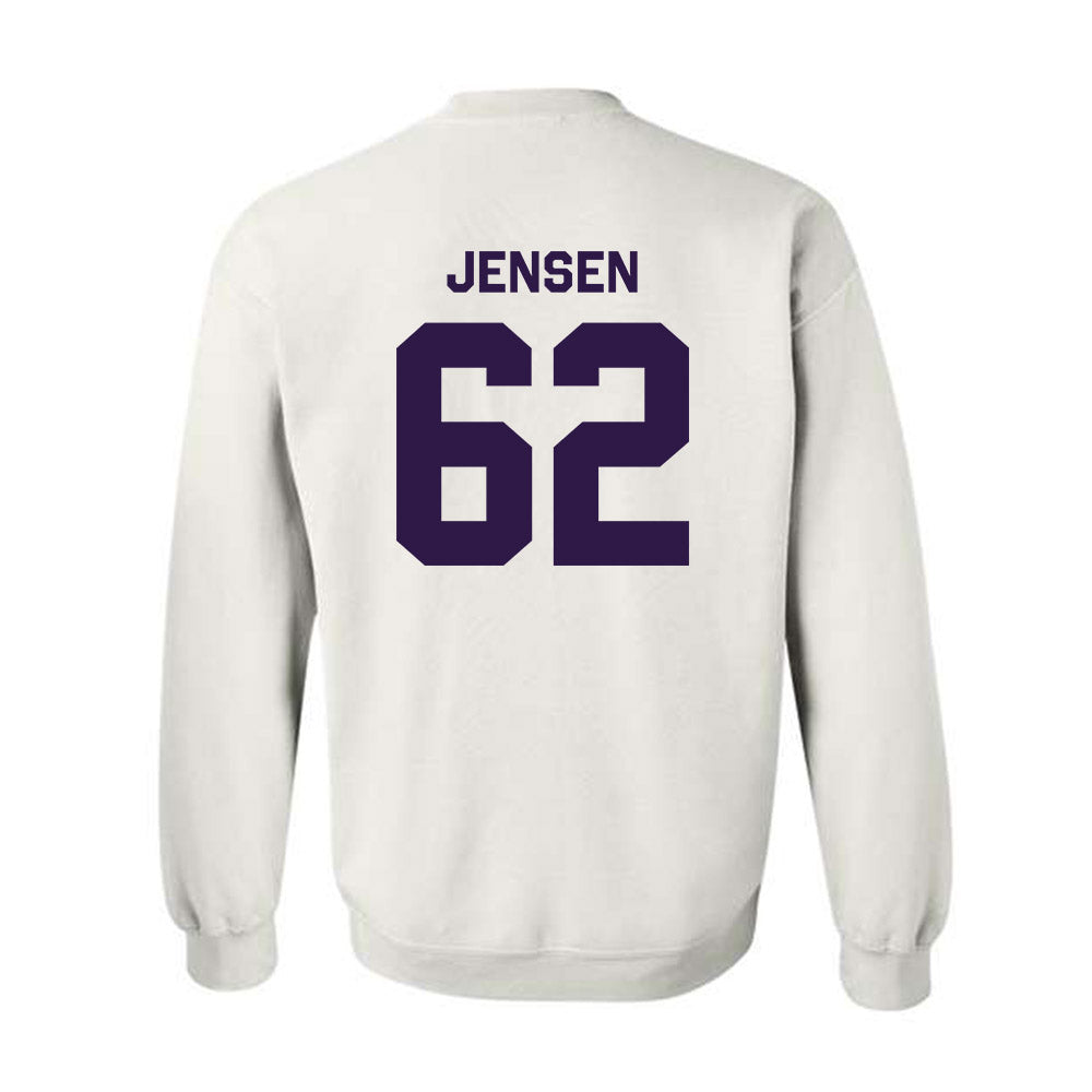 Kansas State - NCAA Football : Jordan Jensen - Classic Shersey Crewneck Sweatshirt-1