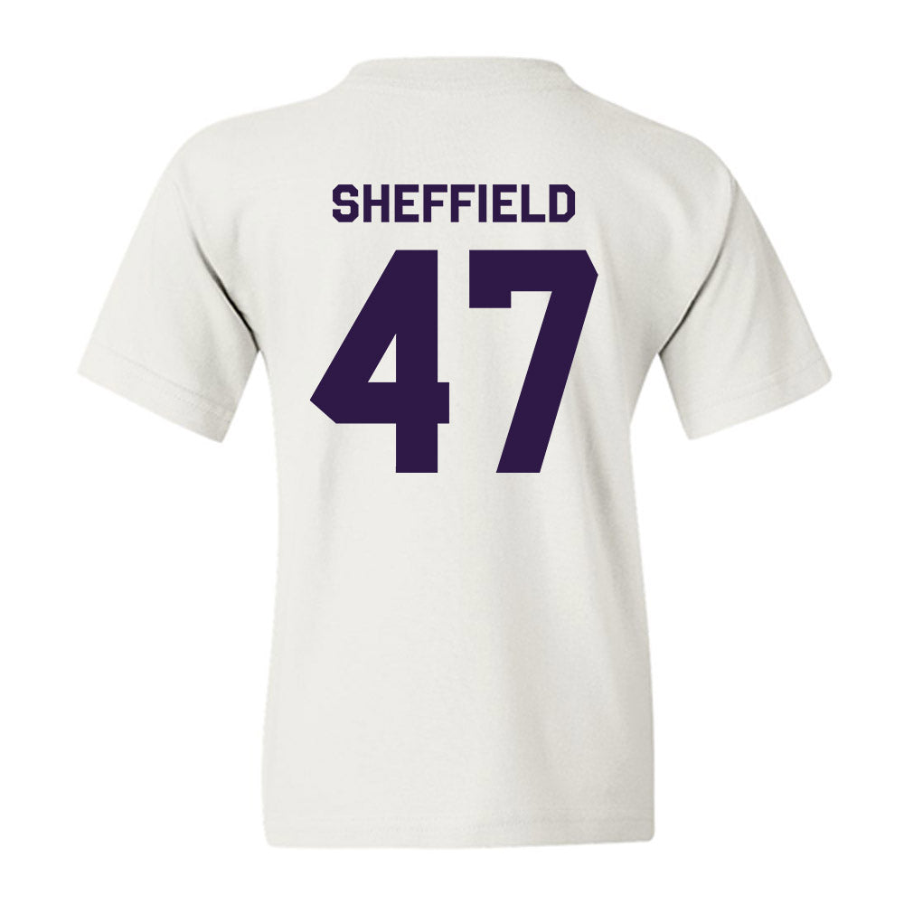 Kansas State - NCAA Baseball : Lincoln Sheffield - Classic Shersey Youth T-Shirt-1