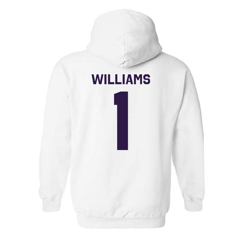 Kansas State - NCAA Football : Izaiah Williams - Classic Shersey Hooded Sweatshirt-1