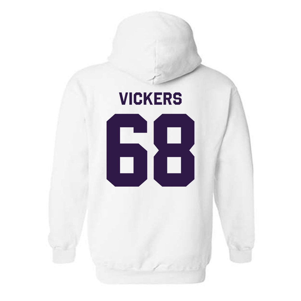 Kansas State - NCAA Football : Joe Vickers - Classic Shersey Hooded Sweatshirt-1