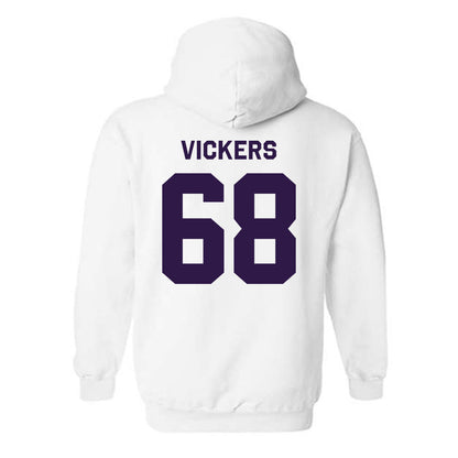 Kansas State - NCAA Football : Joe Vickers - Classic Shersey Hooded Sweatshirt-1