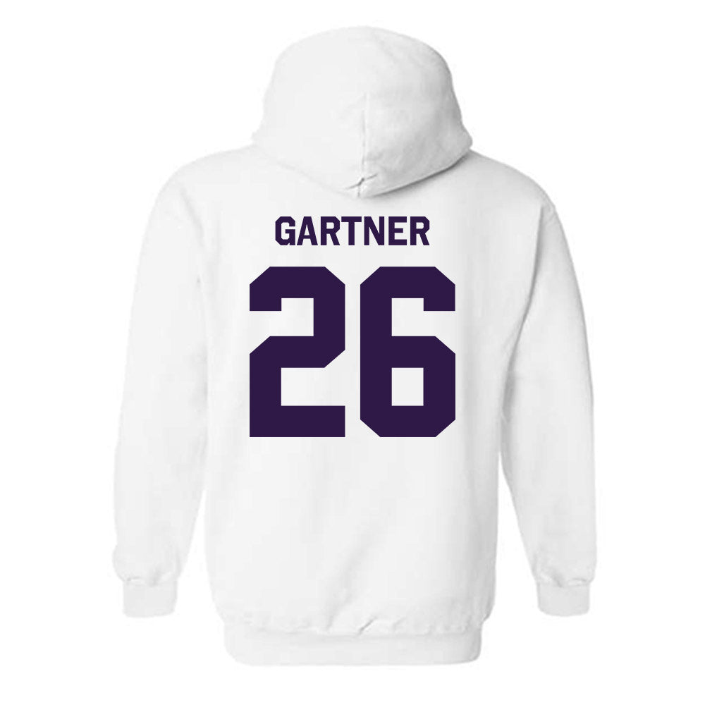 Kansas State - NCAA Baseball : Noah Gartner - Classic Shersey Hooded Sweatshirt-1