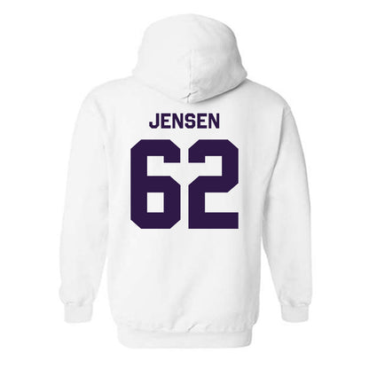 Kansas State - NCAA Football : Jordan Jensen - Classic Shersey Hooded Sweatshirt-1