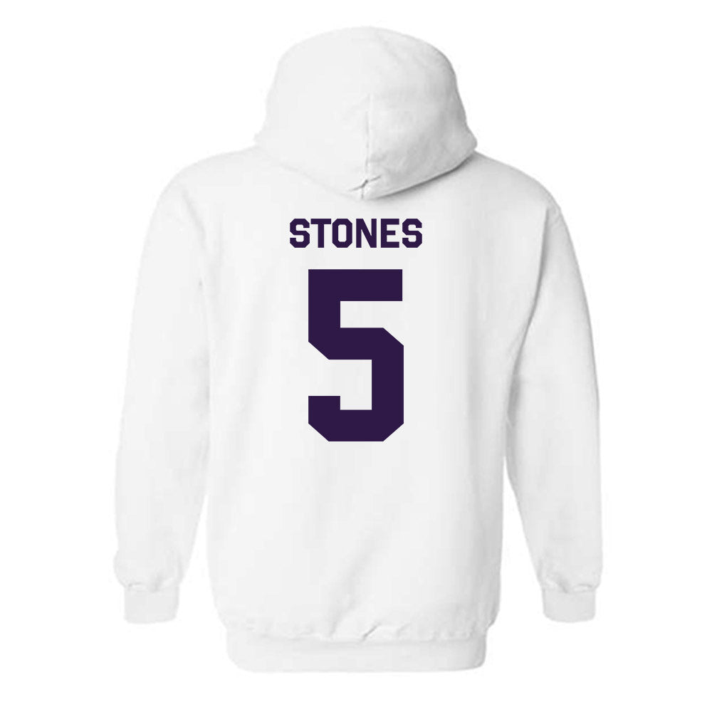 Kansas State - NCAA Women's Volleyball : Avery Stones - Classic Shersey Hooded Sweatshirt-2