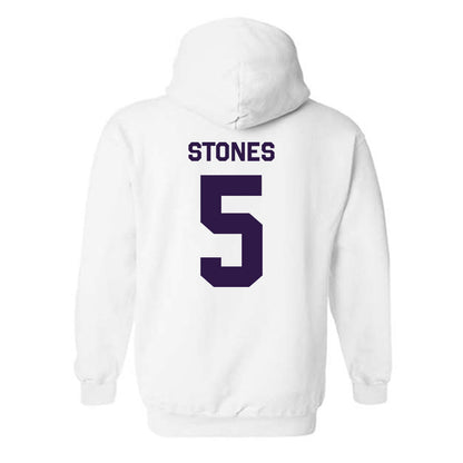 Kansas State - NCAA Women's Volleyball : Avery Stones - Classic Shersey Hooded Sweatshirt-2