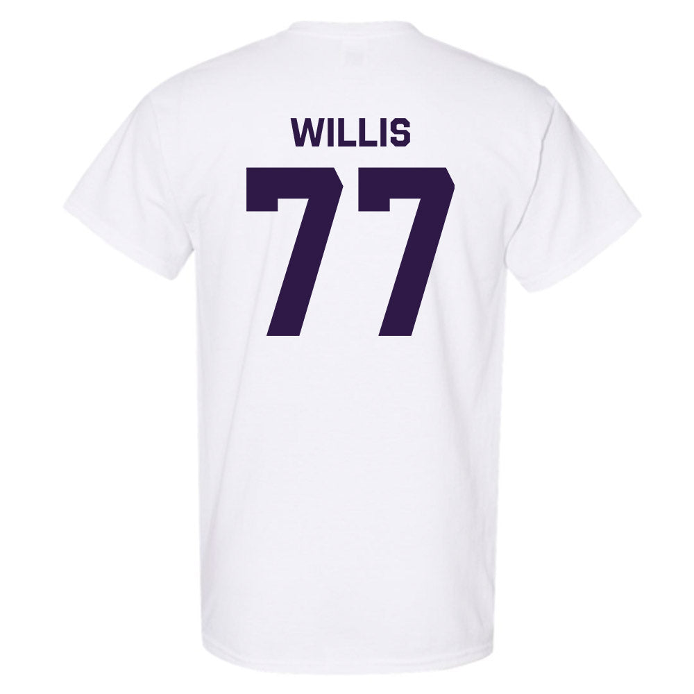 Kansas State - NCAA Baseball : Carver Willis - Classic Shersey T-Shirt-1
