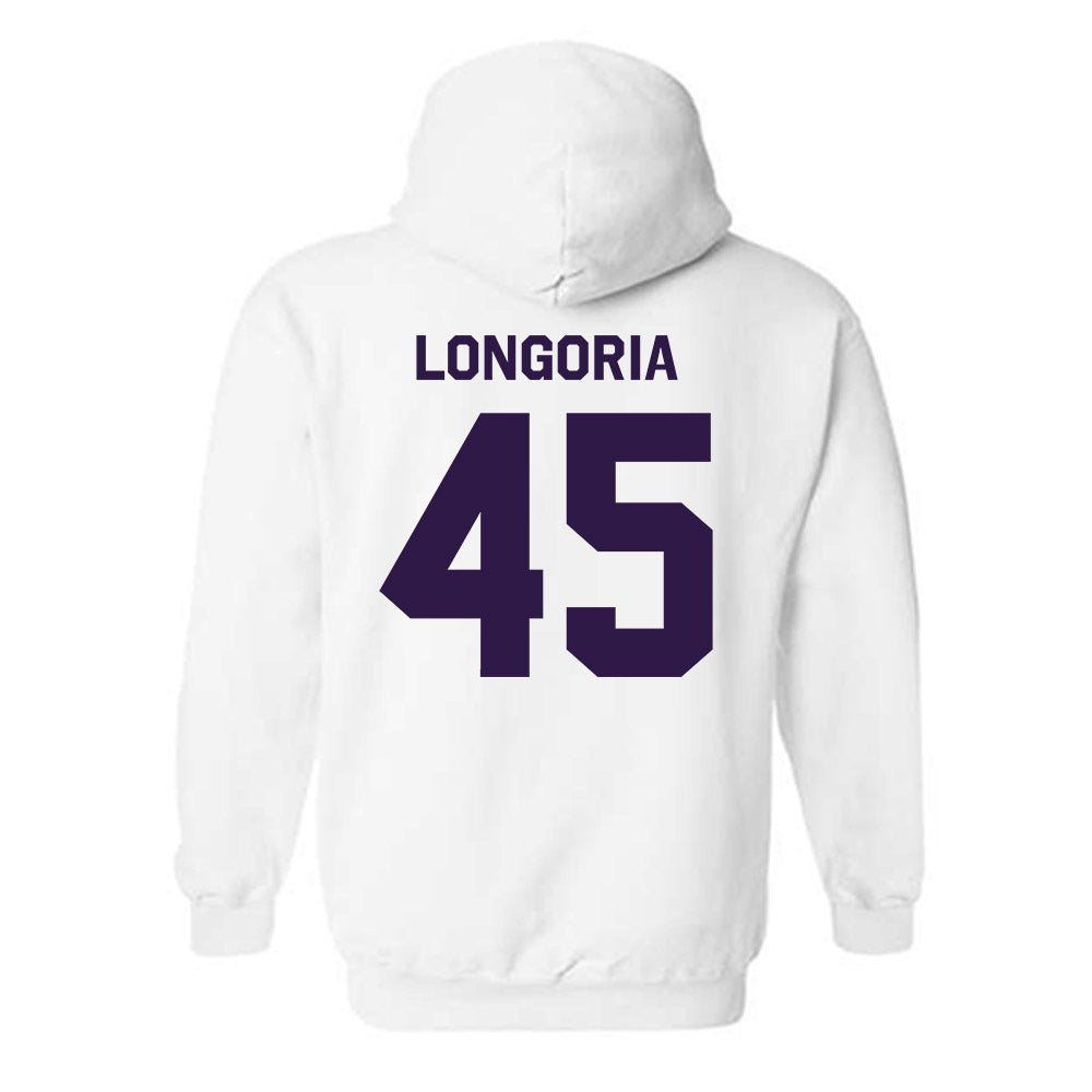 Kansas State - NCAA Baseball : Adan Longoria - Classic Shersey Hooded Sweatshirt-1