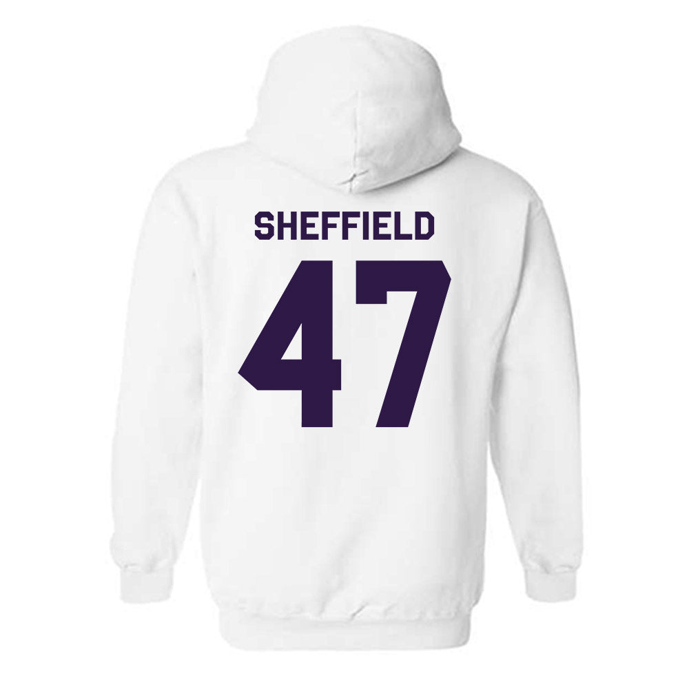 Kansas State - NCAA Baseball : Lincoln Sheffield - Classic Shersey Hooded Sweatshirt-1