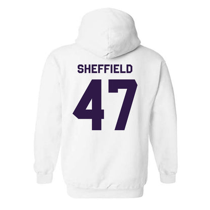 Kansas State - NCAA Baseball : Lincoln Sheffield - Classic Shersey Hooded Sweatshirt-1
