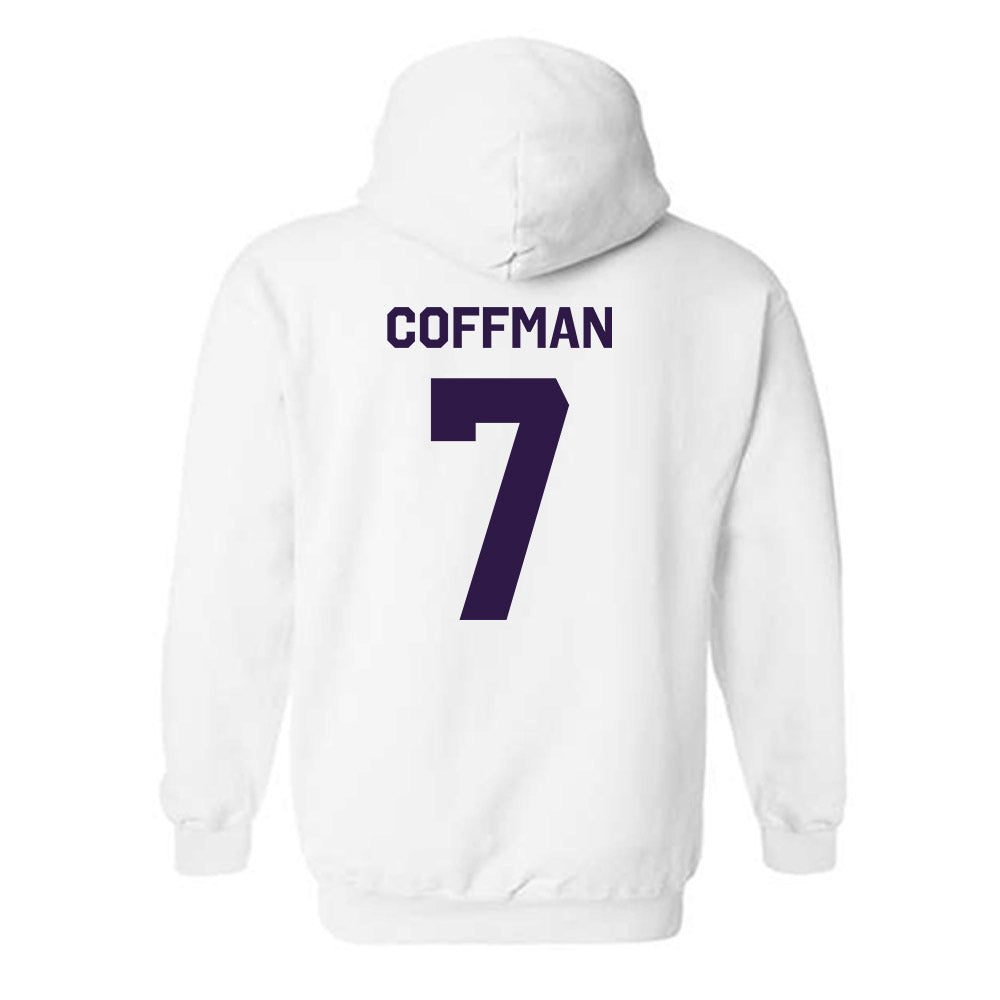 Kansas State - NCAA Women's Soccer : Sydney Coffman - Classic Shersey Hooded Sweatshirt-1