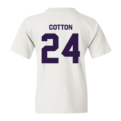 Kansas State - NCAA Women's Basketball : Jenessa Cotton - Classic Shersey Youth T-Shirt-1