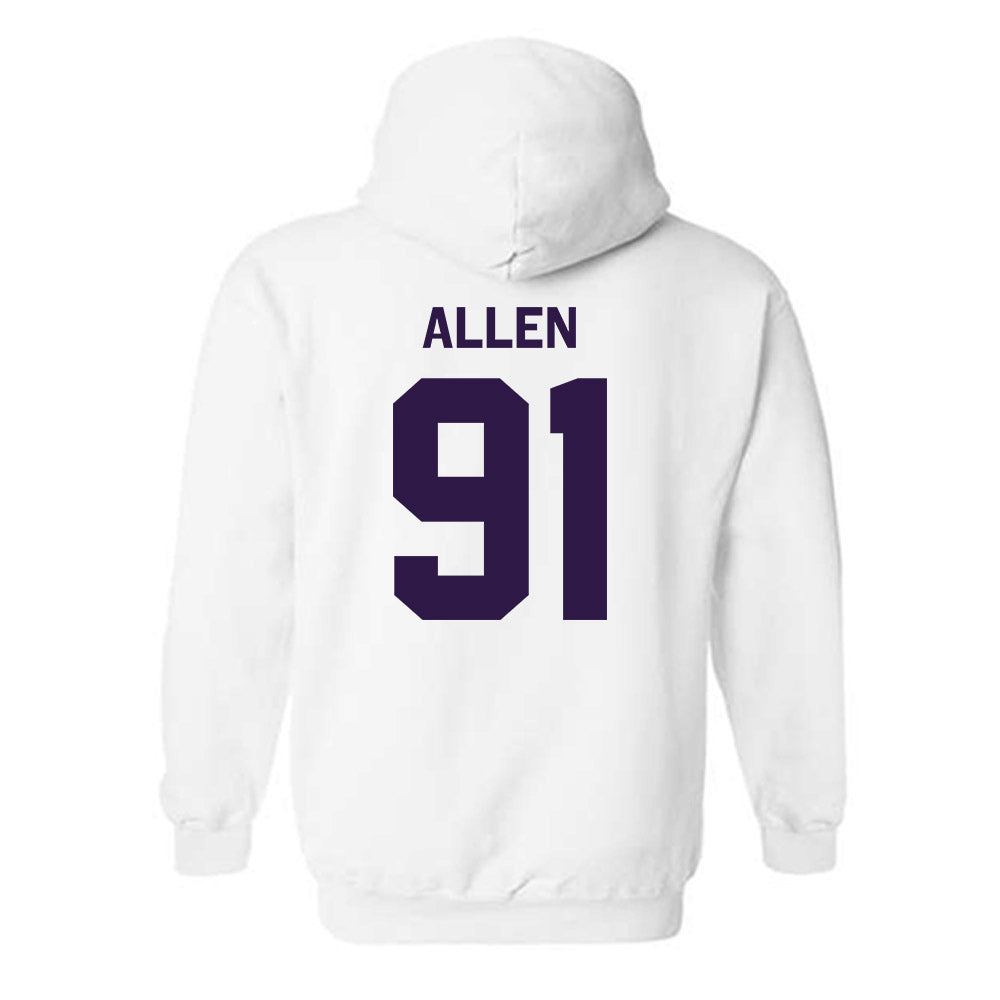 Kansas State - NCAA Football : Jordan Allen - Classic Shersey Hooded Sweatshirt-2